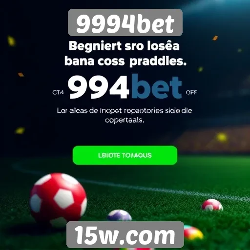Plataforma 9994bet apresenta promoções exclusivas para novos usuários